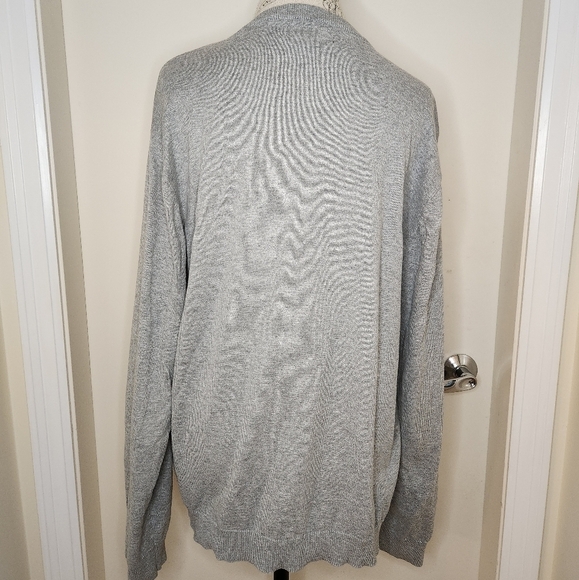 Claiborne Men's Cotton Knit Sweater - Picture 3 of 7